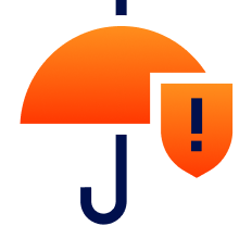 Risk Management Icon Umbrella